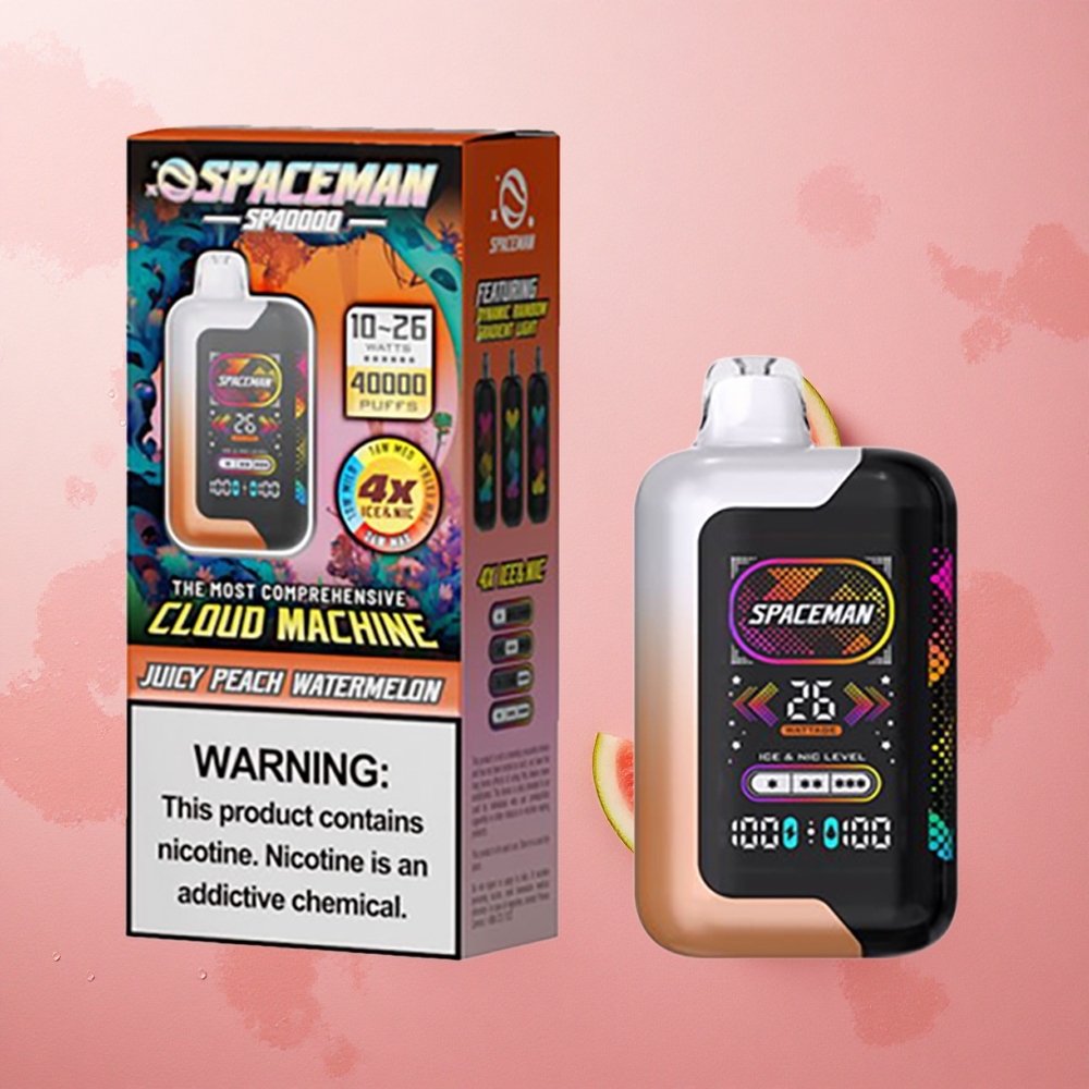SMOK SPACEMAN SP40000 20mL Juicy Peach Watermelon
