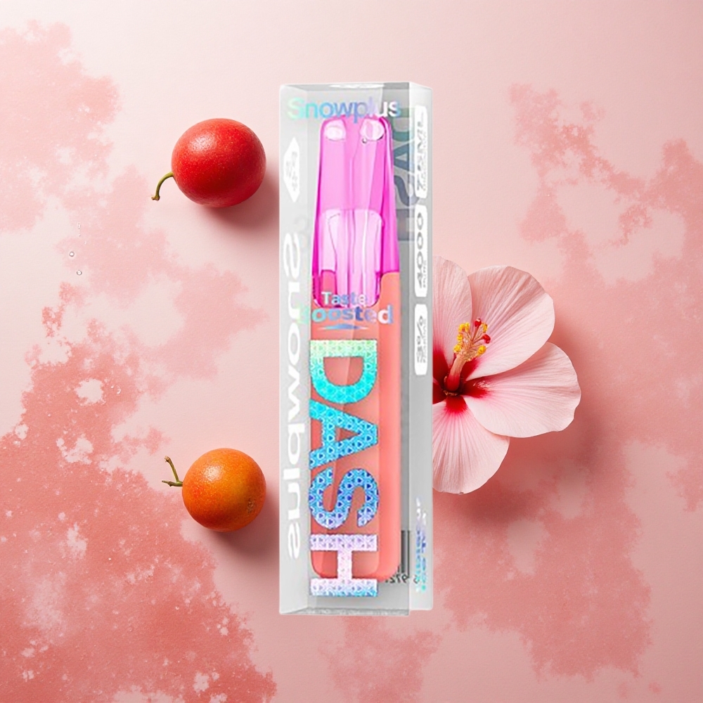Snowplus Dash 4000 Puffs 7.5ml Hibiscus Ice Tea 3% 5% Nicotine