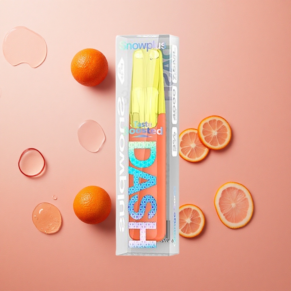 Snowplus Dash 4000 Puffs Ceramic 530mAh Orange Soda