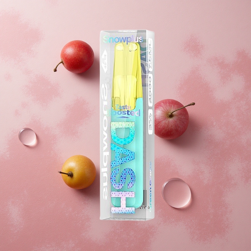 Snowplus Dash 4000 Puffs Green Grape Ceramic 530mAh