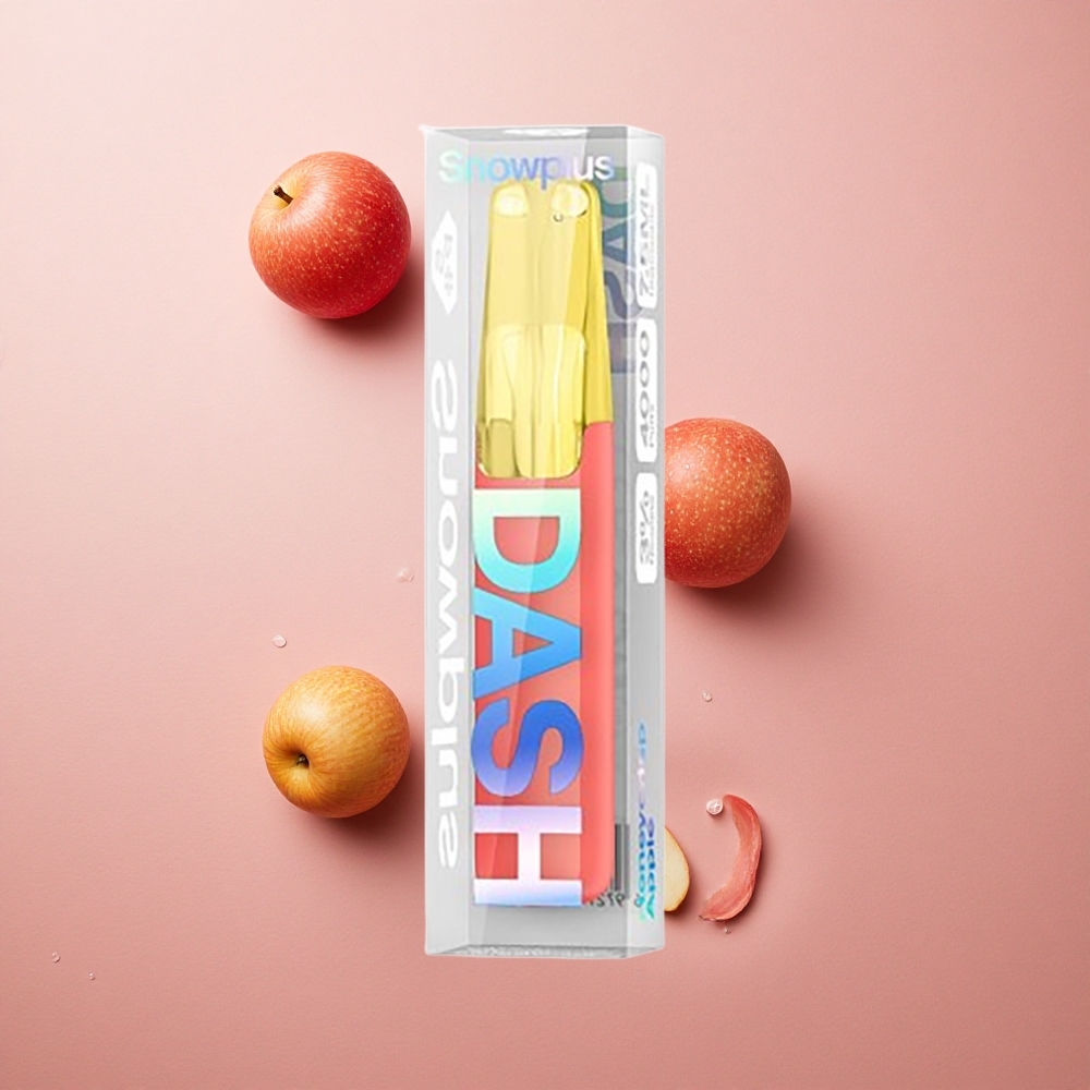Snowplus Dash 4000 Puffs Honeycrisp Apple Ceramic 530mAh
