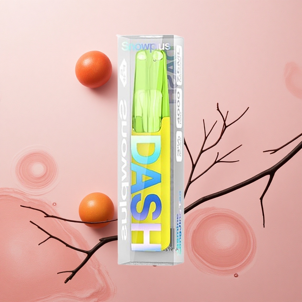 Snowplus Dash 4000 Puffs Jasmine LongJing Tea 3% 5% Nicotine 7.5ml