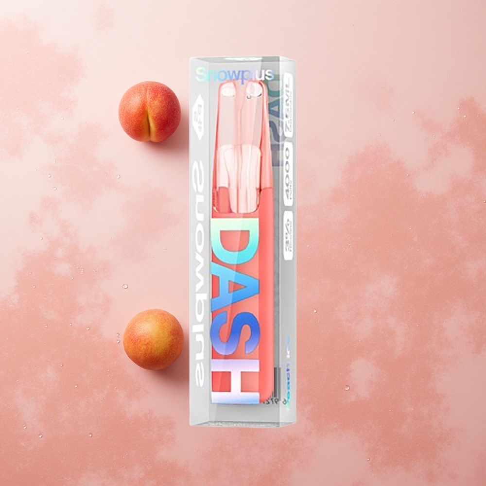 Snowplus Dash 4000 Puffs Peach Ice Ceramic 530mAh