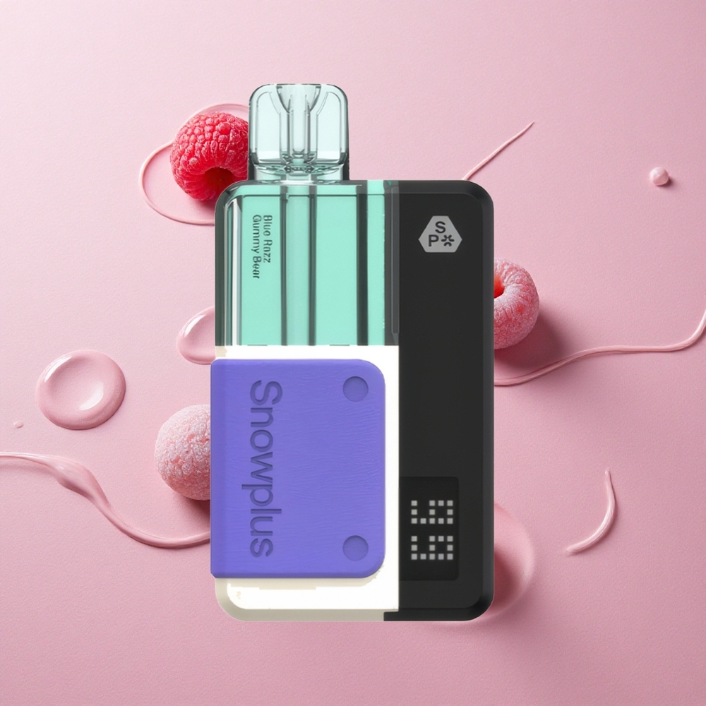 Snowplus Swift 15000 Puffs Dual Mesh Blue Razz Gummy Bear 2+10ml