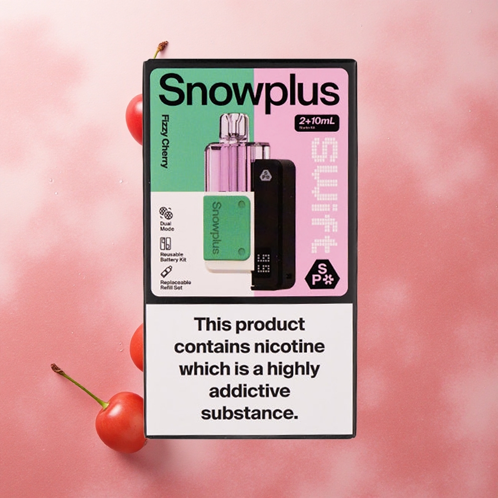 Snowplus Swift 5000 Puffs Dual Mesh Fizzy Cherry Pod Kit