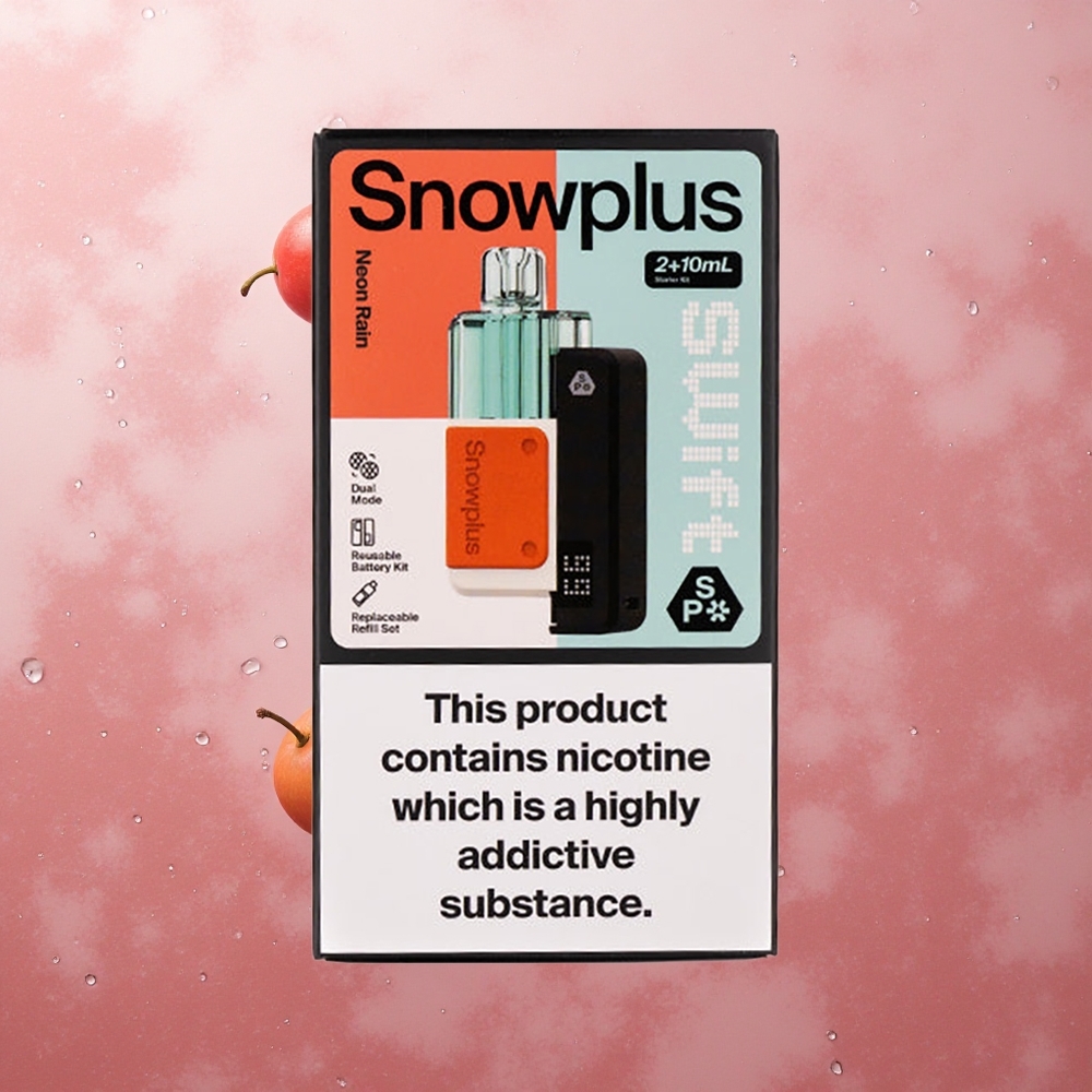 Snowplus Swift 5000 Puffs Dual Mesh Neon Rain