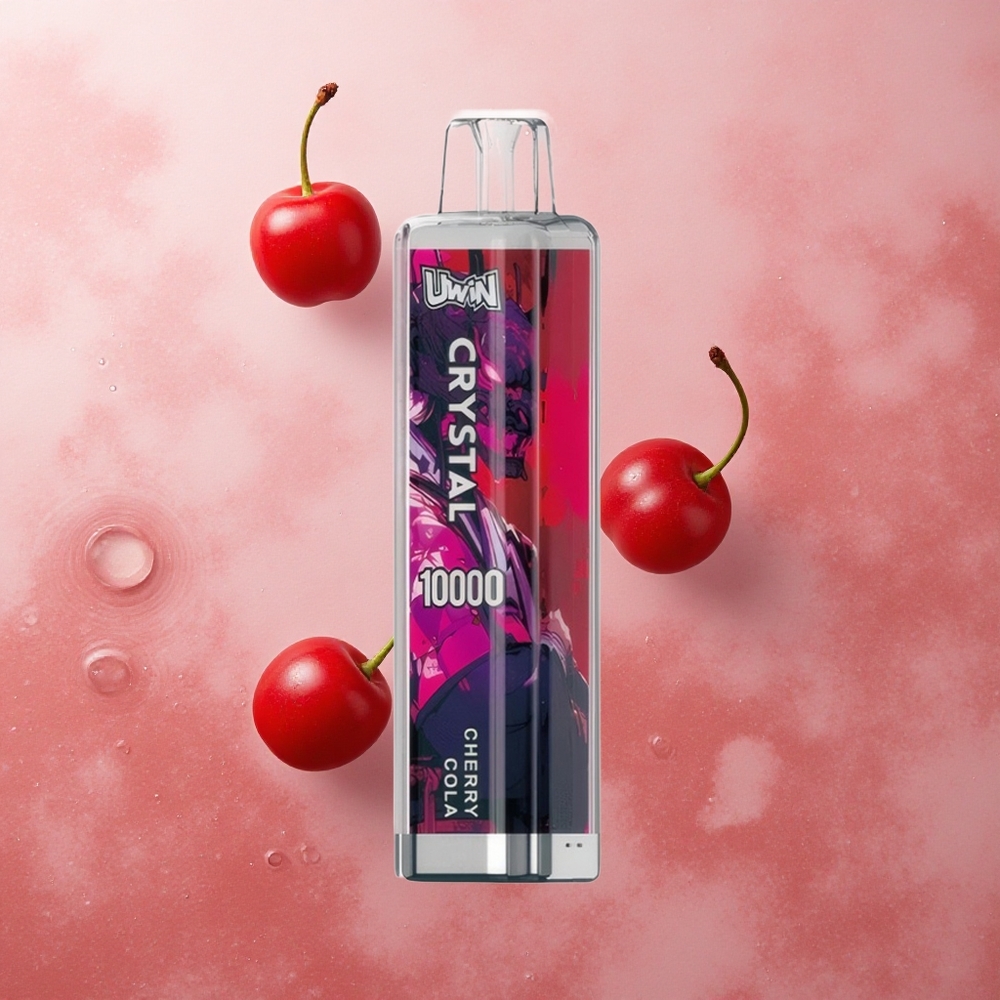 Uwin Crystal 10000 Puffs Cherry Cola RGB Lights Rechargeable