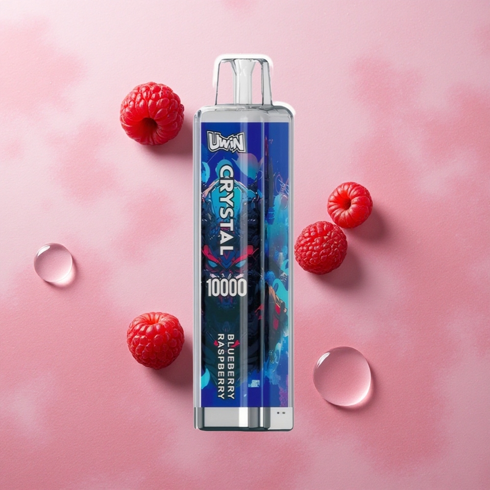 Uwin Crystal 10000 Puffs RGB Blueberry Raspberry 18ml 0.8ohm