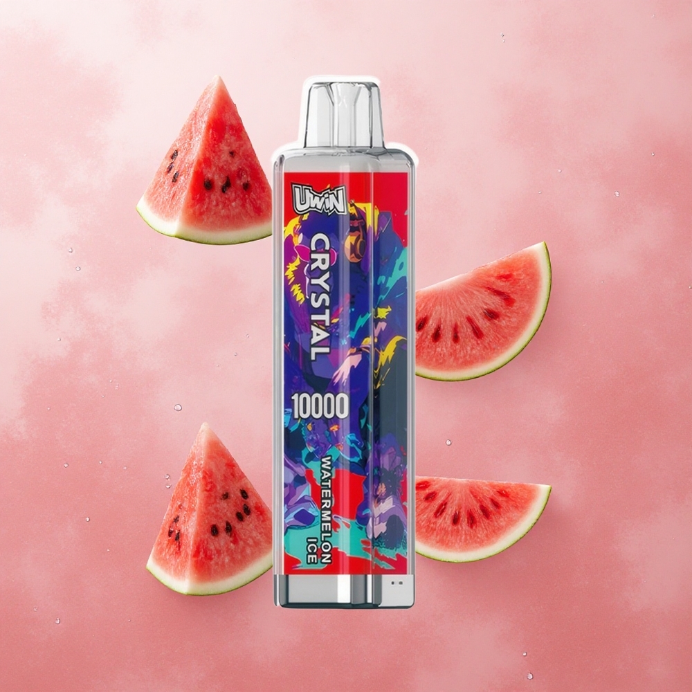 Uwin Crystal 10000 Puffs Watermelon Ice RGB Rechargeable