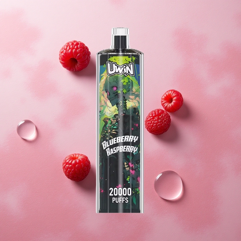 Uwin Shisha Crystal 20000 Puffs Blueberry Raspberry Mesh Coil