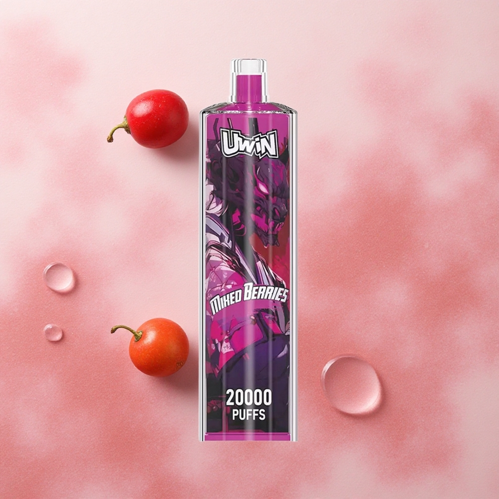 Uwin Shisha Crystal 20000 Puffs Mixed Berries Mesh Coil Type-C