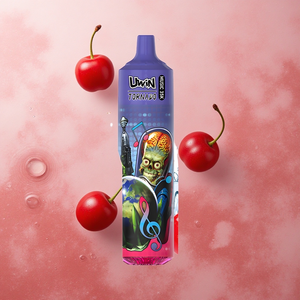 Uwin Tornado 35K 0% 2% 3% 5% Nicotine Cherry Cola Mesh Disposable Vape