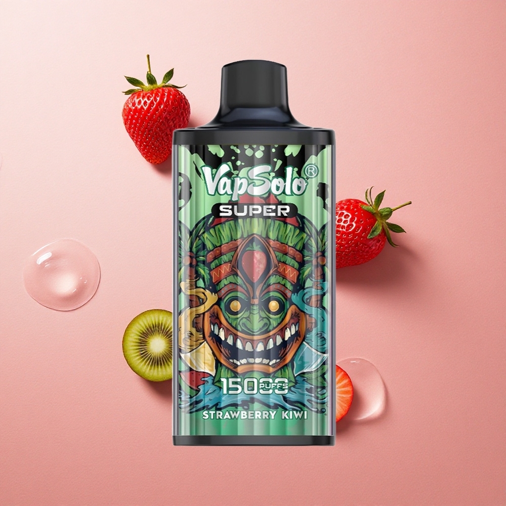 Vapsolo Super 15000 Puffs 40ml Strawberry Kiwi Disposable Vape