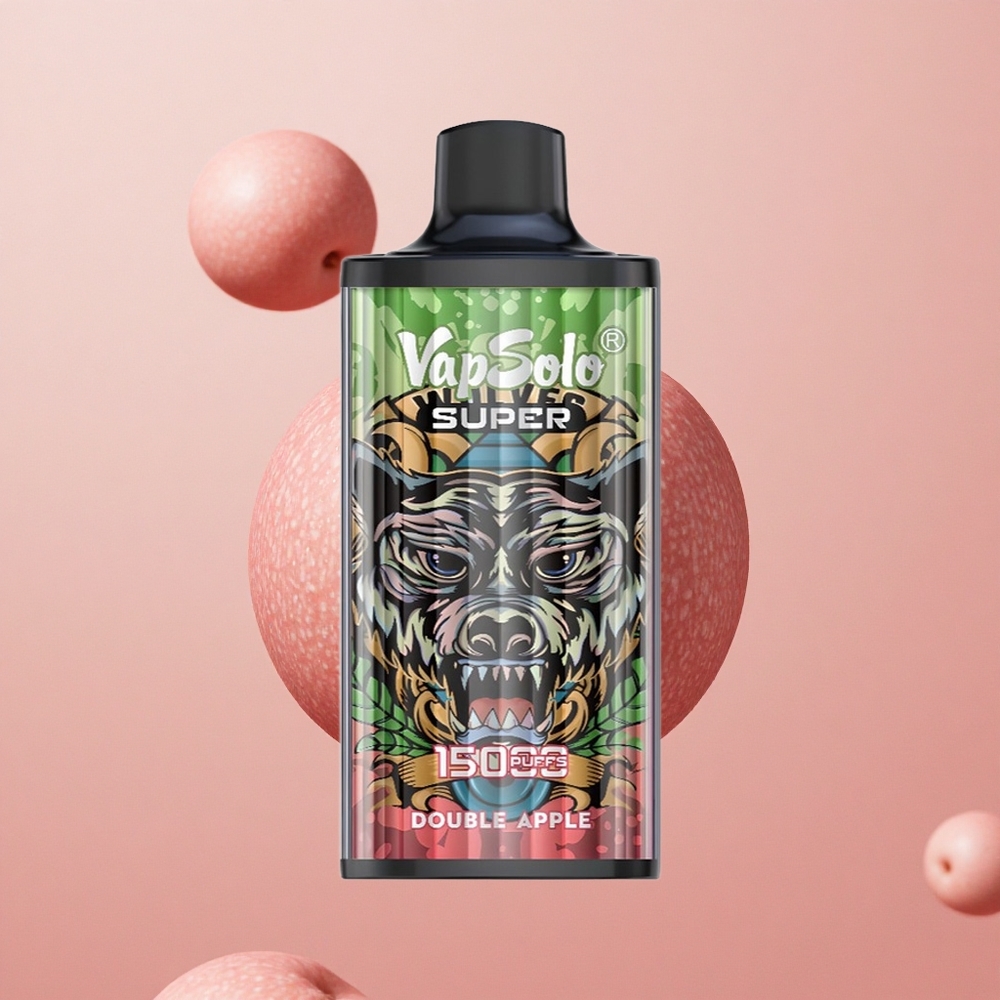 Vapsolo Super 15000 Puffs Double Apple 40ml Type-C