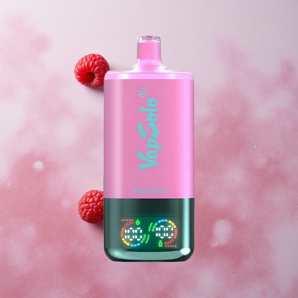 VapSolo Triple 30000 Puffs 40ml Blue Razz Type-C