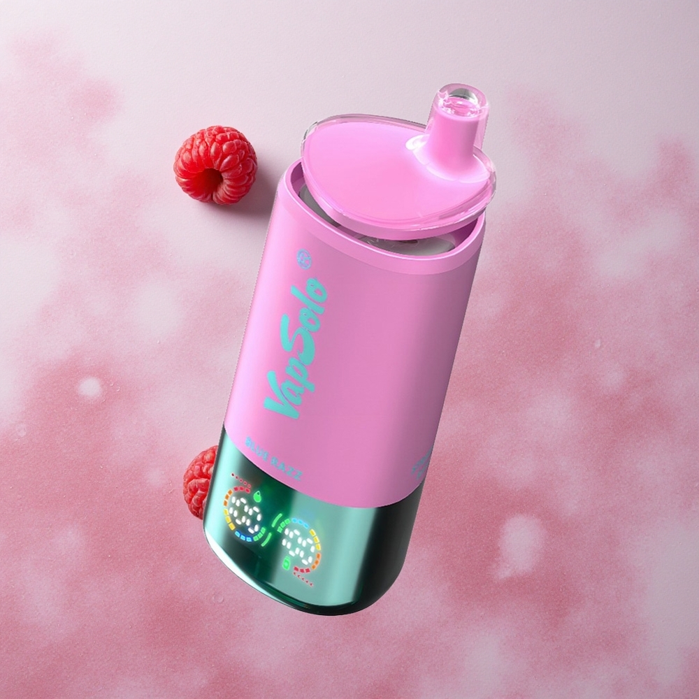 VapSolo Triple 30000 Puffs 40ml Blue Razz Type-C