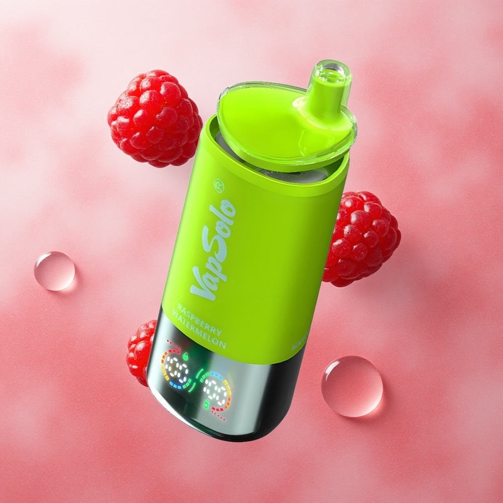 VapSolo Triple 30000 Puffs 40ml Raspberry Watermelon