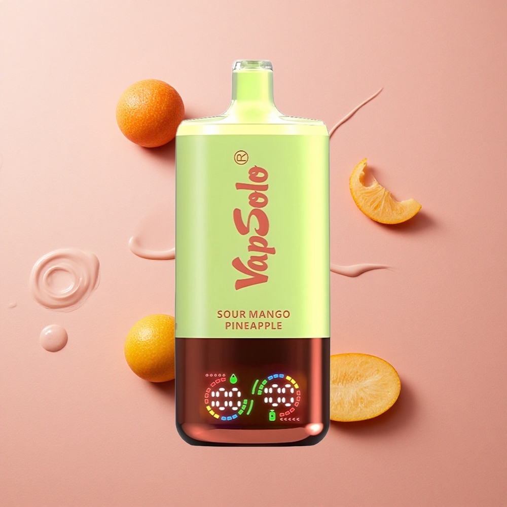 VapSolo Triple 30000 Puffs 40ml Sour Mango Pineapple