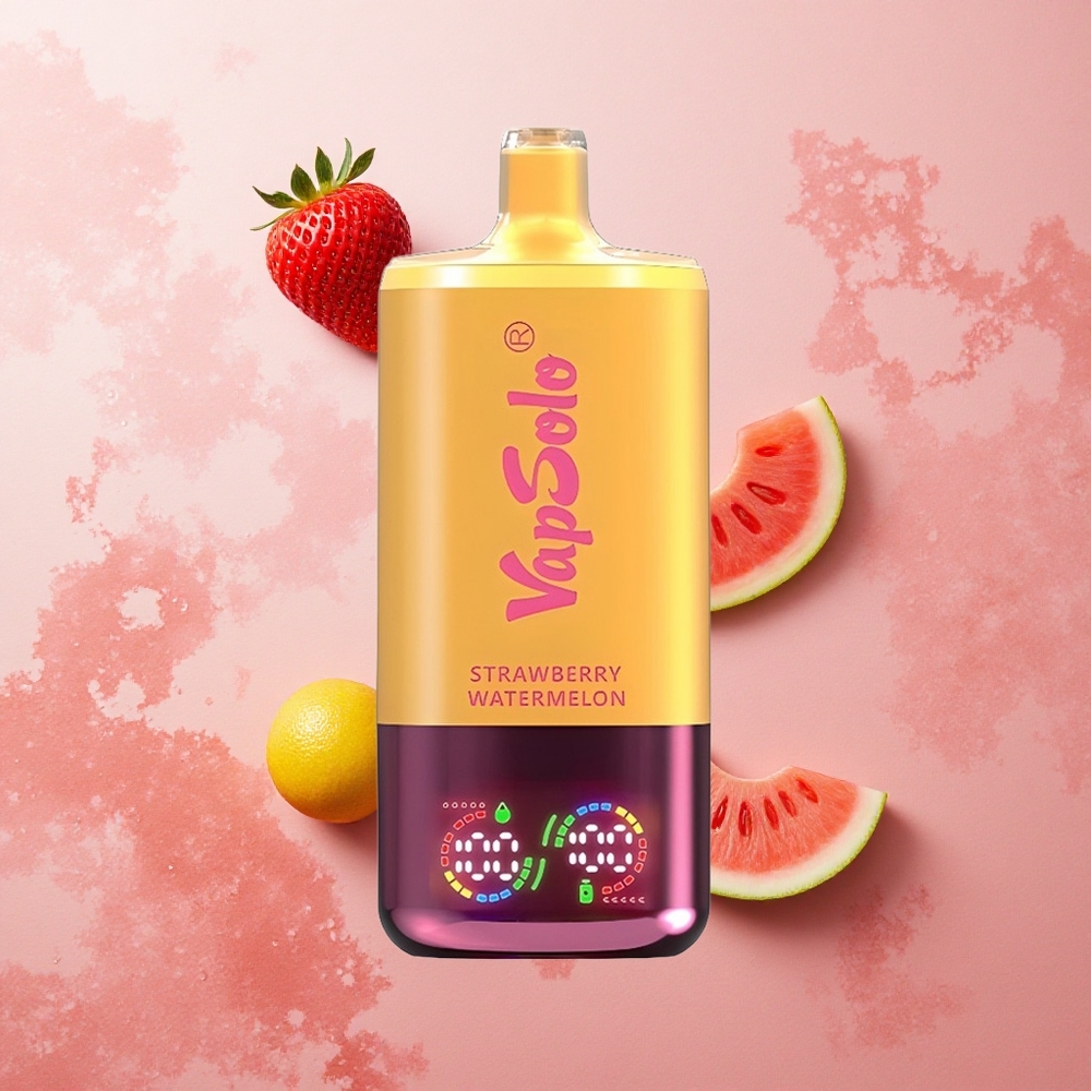 Vapsolo Triple 30000 Puffs Strawberry Watermelon Lemon Peach Type-C
