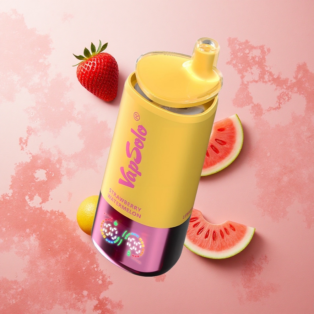 Vapsolo Triple 30000 Puffs Strawberry Watermelon Lemon Peach Type-C