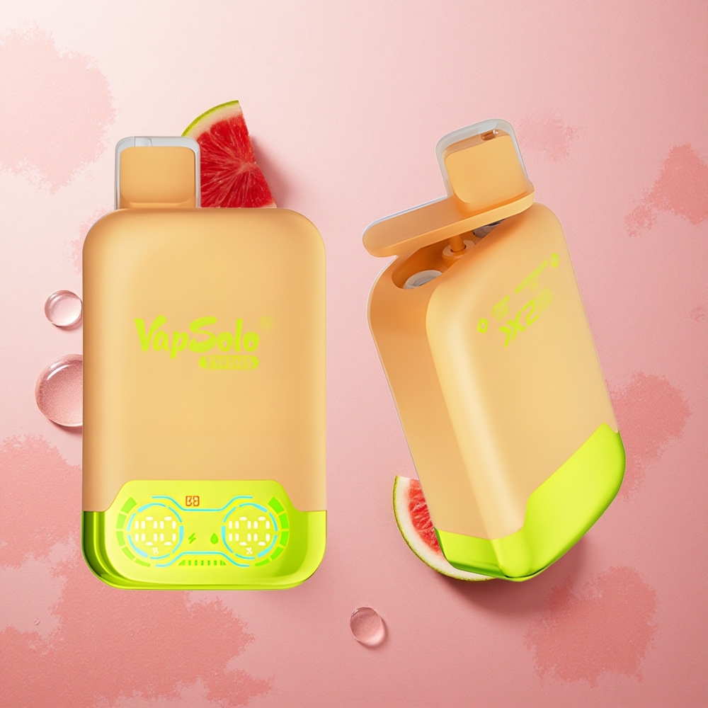 Vapsolo Twins 20000 Puffs 40ml Lemon Lime & Watermelon Ice