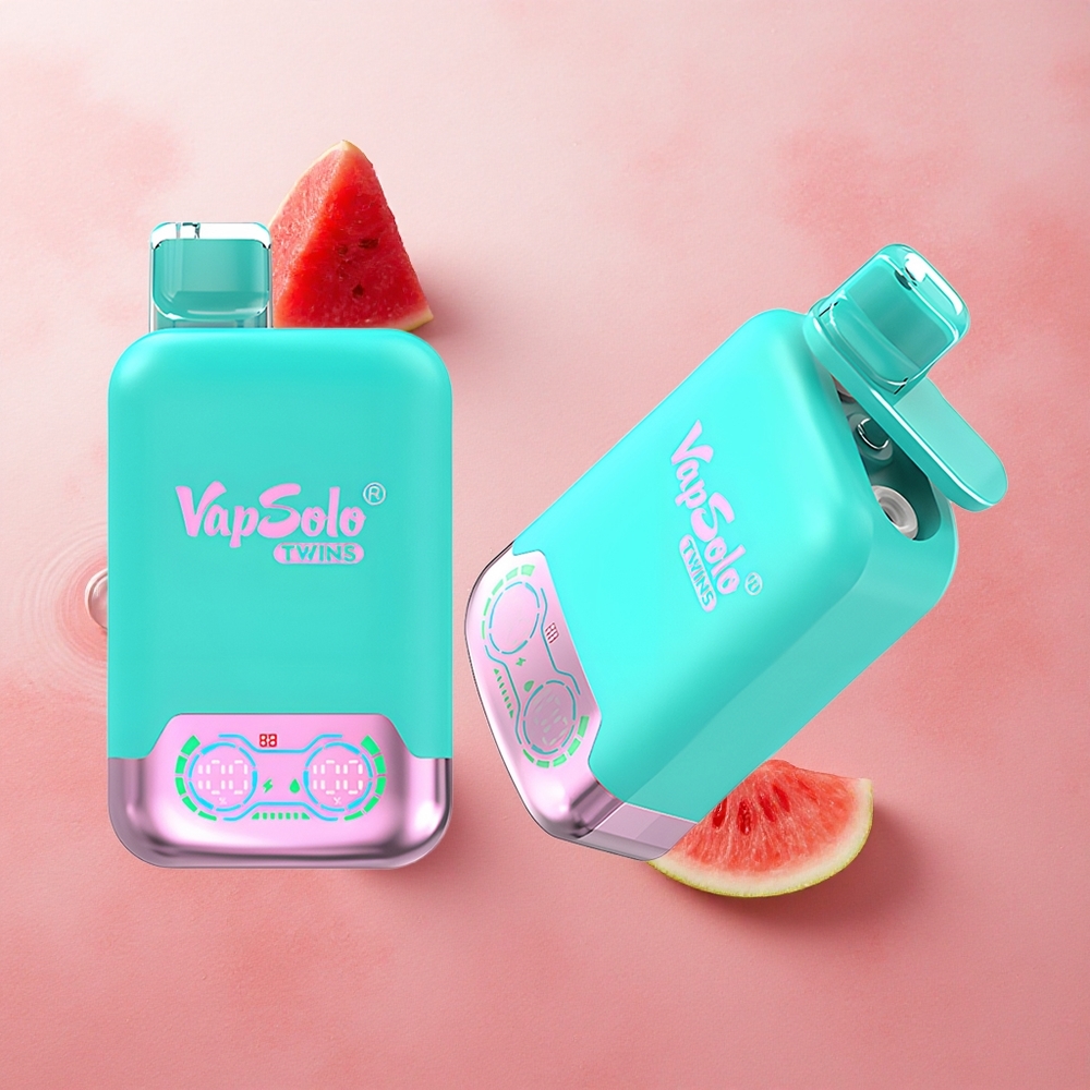 Vapsolo Twins 20000 Puffs Triple Melon Raspberry Watermelon 40ml Type-C