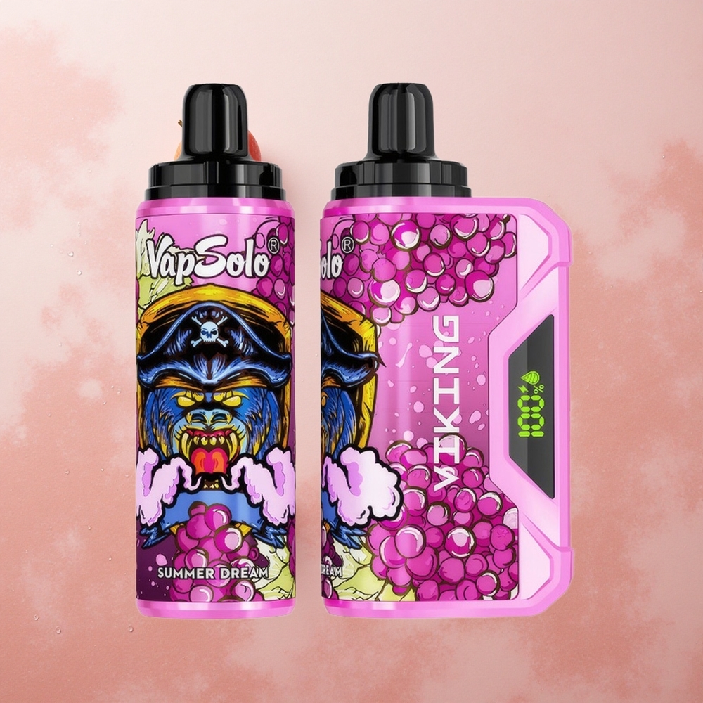 VapSolo VIKING 12000 Puffs Summer Dream Led Display Type-C
