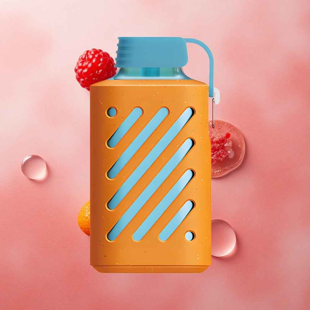 VOZOL GEAR 10000 Puffs Raspberry Tangerine 20ml E-liquid VAMT Mesh Coil