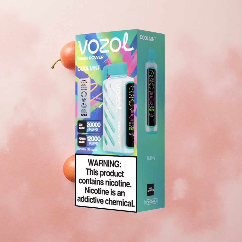 VOZOL Gear Power 20000 Puffs 20mL Cool Mint
