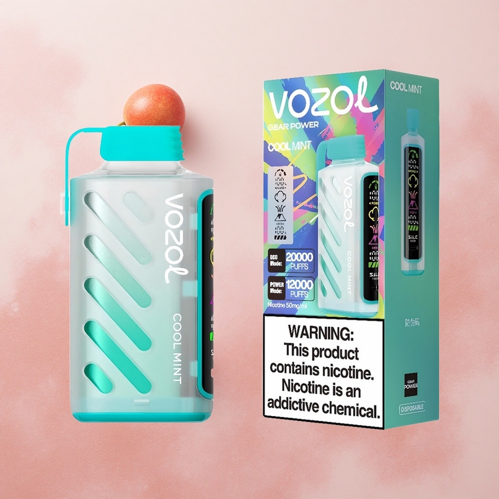 VOZOL Gear Power 20000 Puffs 20mL Cool Mint