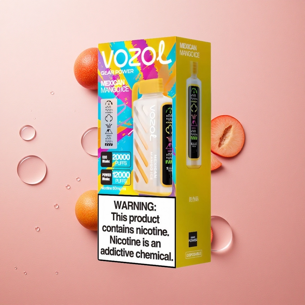 VOZOL Gear Power 20000 Puffs 20mL Mexican Mango Ice