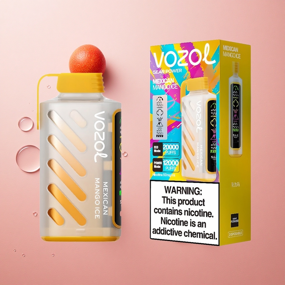 VOZOL Gear Power 20000 Puffs 20mL Mexican Mango Ice