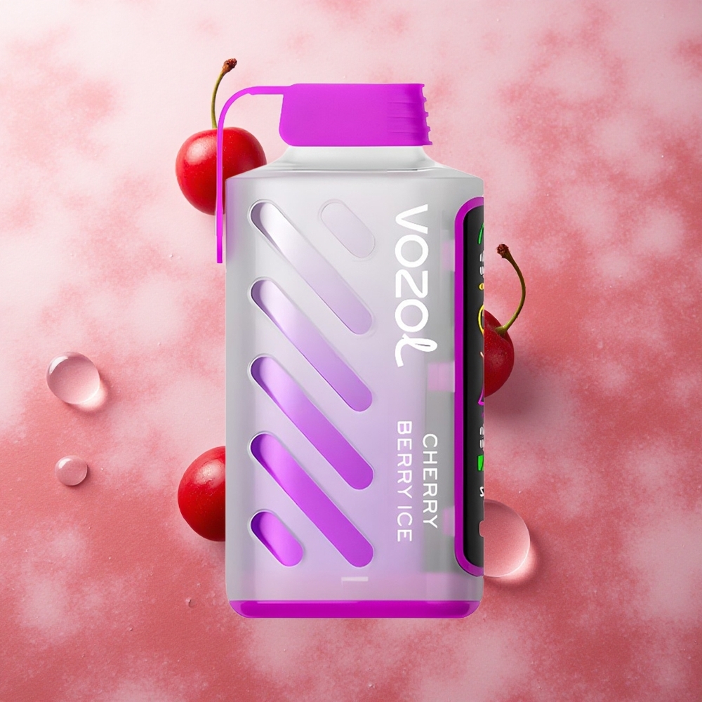 VOZOL Gear Power 20000 Puffs Dual Mesh Cherry Berry Ice 20mL 50mg