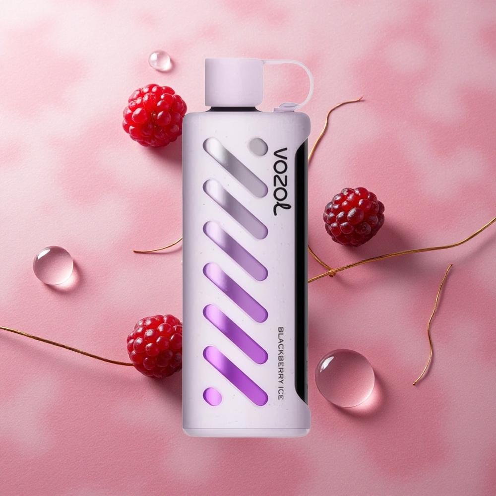 VOZOL Gear Shisha 25000 Puffs Blackberry Ice Dual Mesh S.i.L.C Tech
