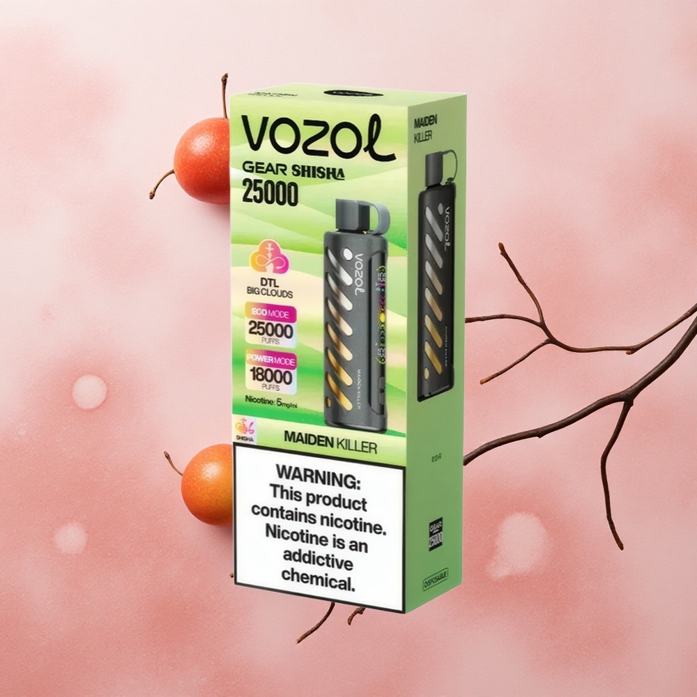 VOZOL Gear Shisha 25000 Puffs Dual Mesh Maiden Killer