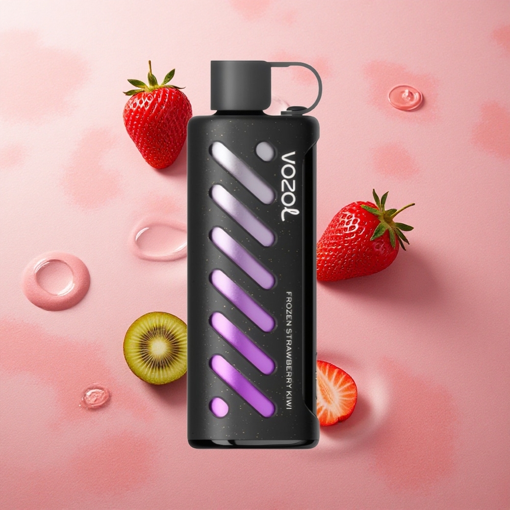 VOZOL Gear Shisha 25000 Puffs Frozen Strawberry Kiwi Dual Mesh