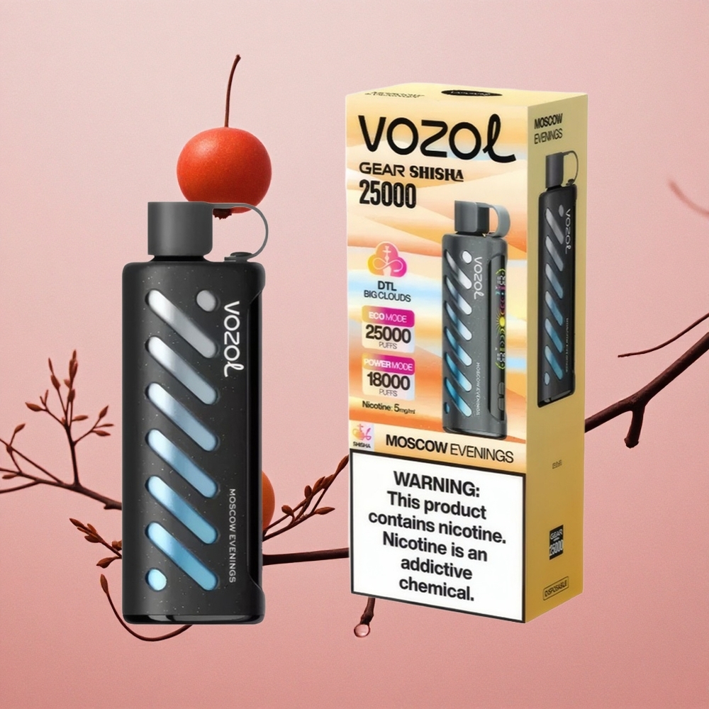 VOZOL Gear Shisha 25000 Puffs Moscow Evenings Dual Mesh Dual Modes