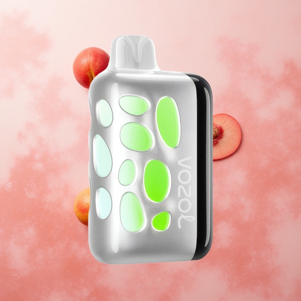 VOZOL RAVE 40000 20/50mg/ml Nicotine 1000mAh Peach Raspberry Lemonade