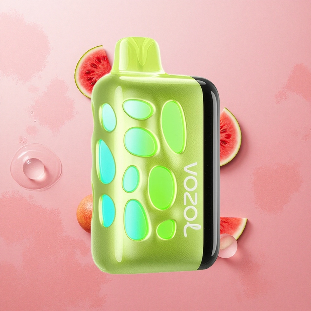 VOZOL RAVE 40000 Disposable Vape Watermelon Bubblegum Beat-Synced Party Mode Eclipse Vaping Animation