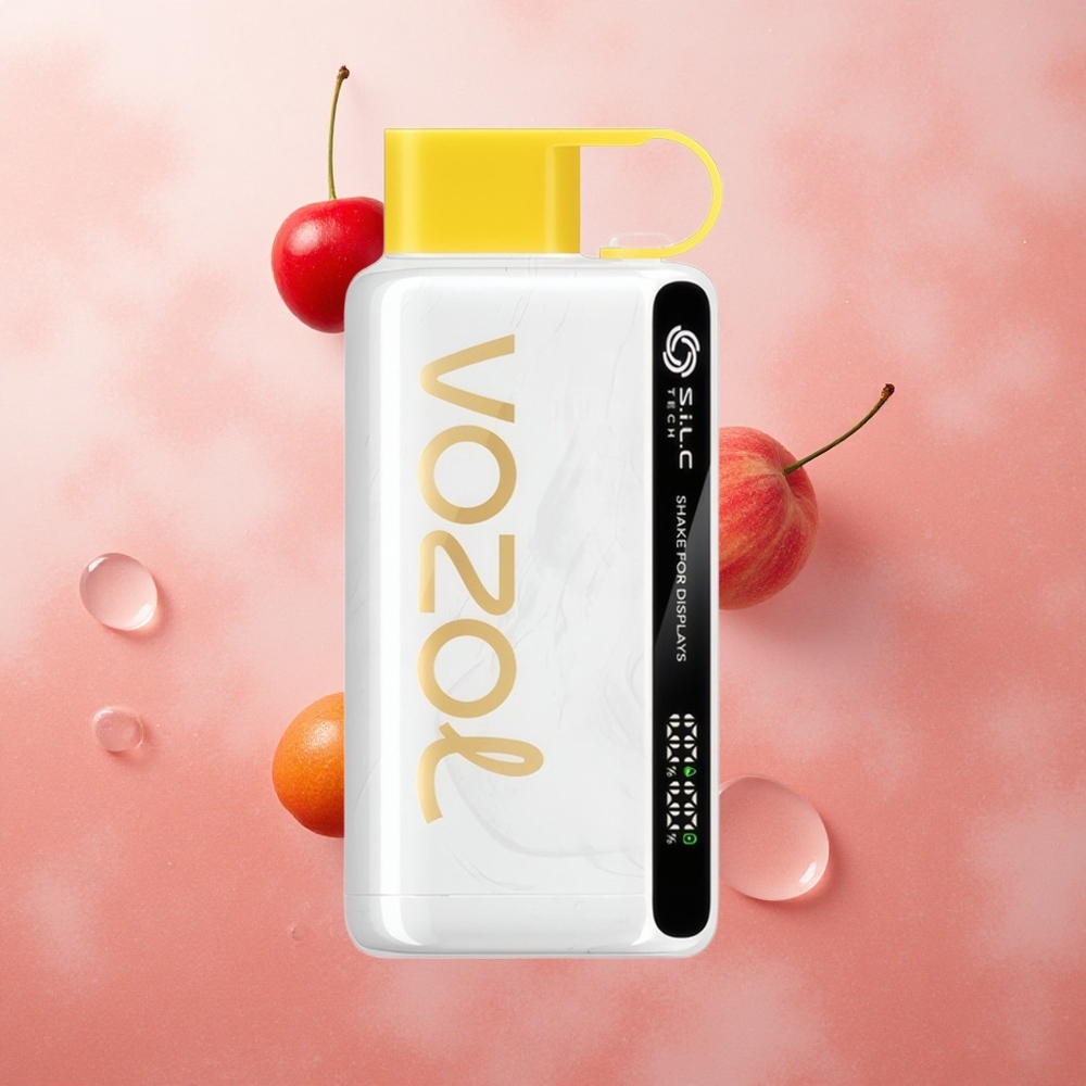 VOZOL STAR 9000/12000 Cherry Peach Lemonade S.iL.C TECH 650mAh
