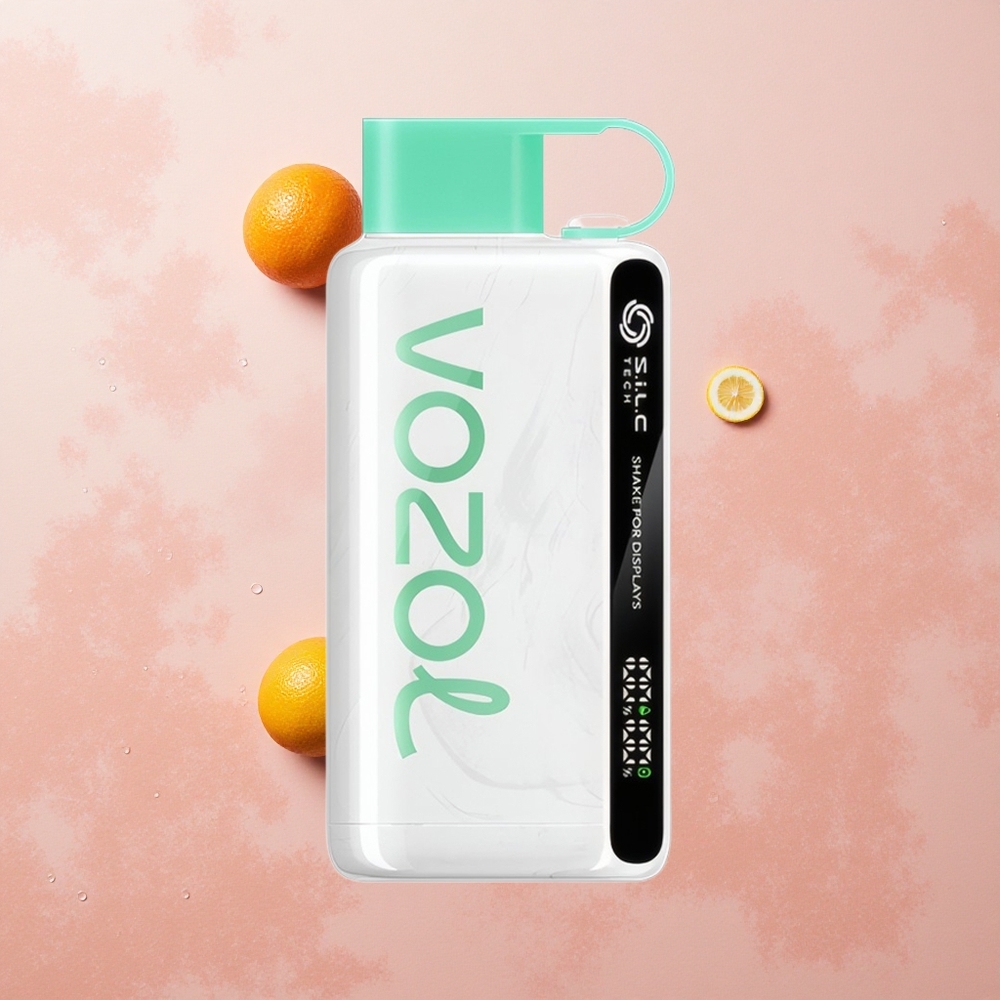 VOZOL STAR 9000/12000 Lemon Mint Shake Display Recycled Plastic