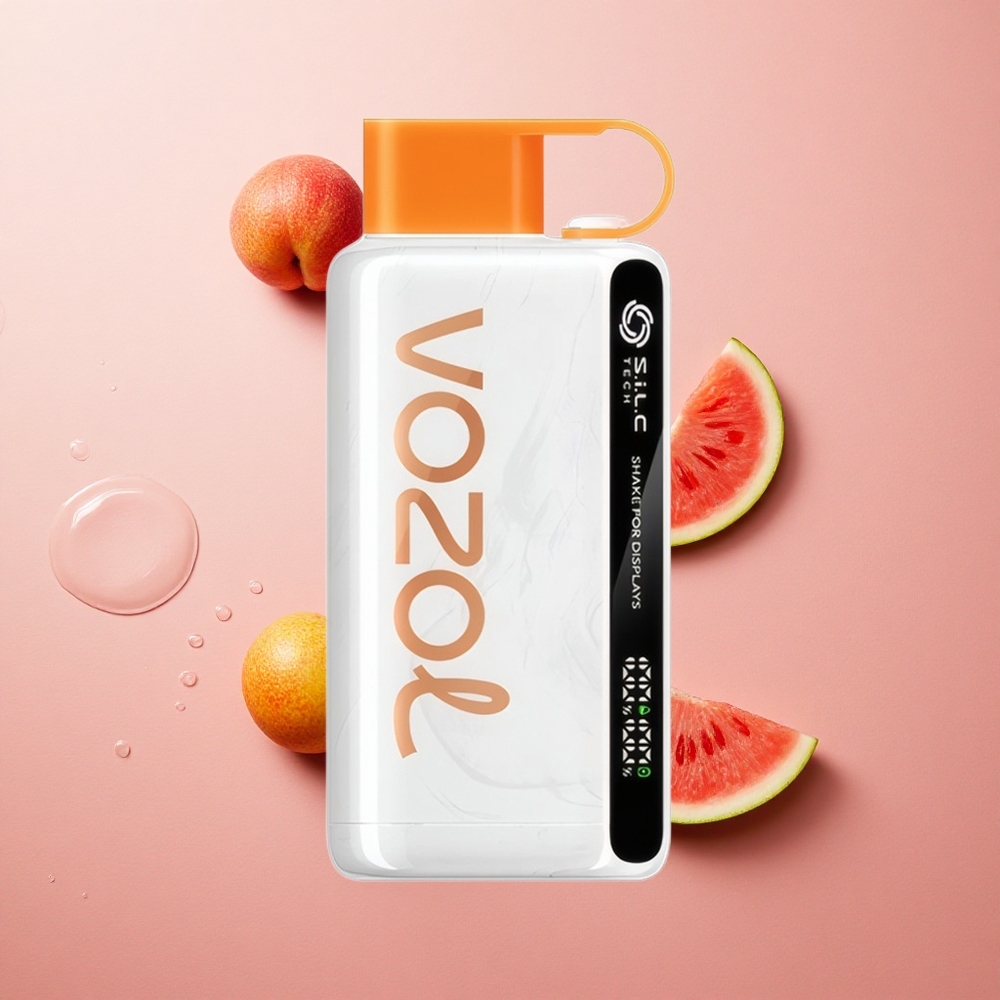 VOZOL STAR 9000/12000 Peach Mango Watermelon Recycled Plastic S.i.L.C TECH