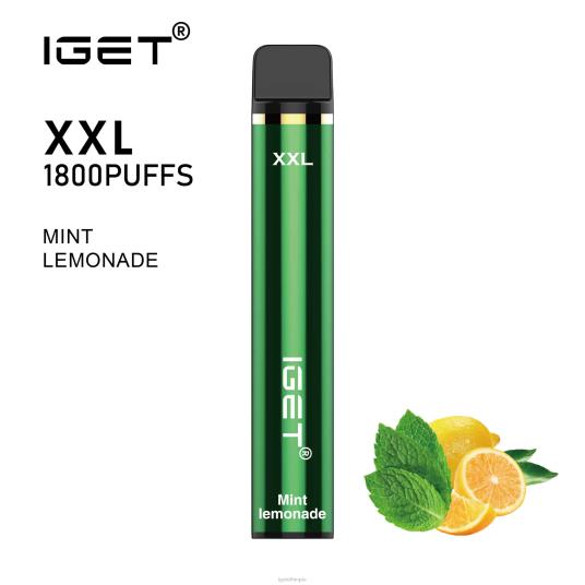 IGET Vape Price XXL B206664 Mint Lemonade