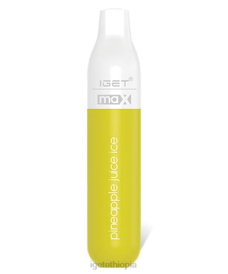 IGET Wholesale Max B206688 Pineapple Juice Ice