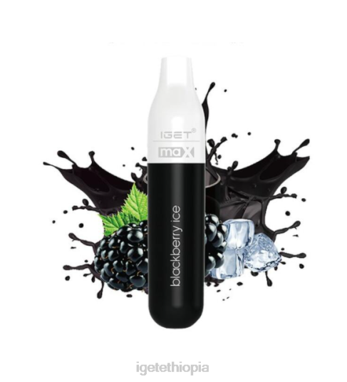 IGET Vape Flavours MAX - 2300 PUFFS B2066541 Blackberry Ice