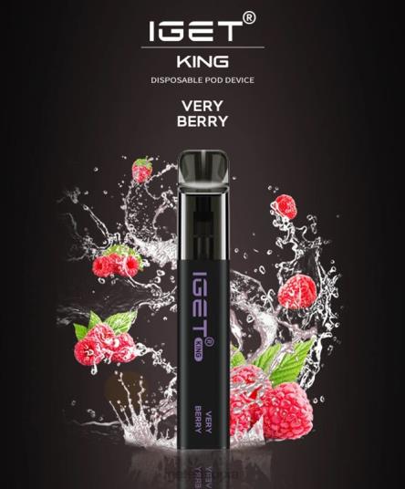 IGET Vape Price KING - 2600 PUFFS B2066491 Very Berry