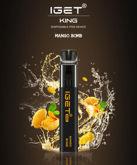IGET Shop KING - 2600 PUFFS B2066501 Mango Bomb