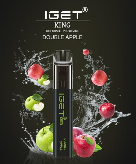 IGET Wholesale KING - 2600 PUFFS B2066524 Double Apple