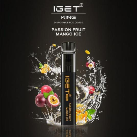 IGET Online KING - 2600 PUFFS B2066625 Passion Fruit Mango Ice
