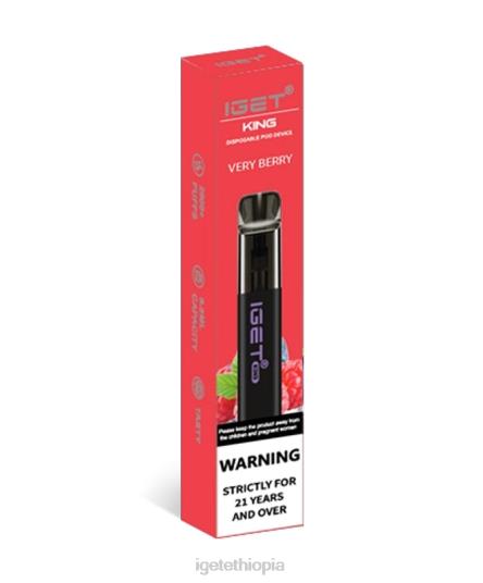 Online IGET Vapes King B2066122 Very Berry